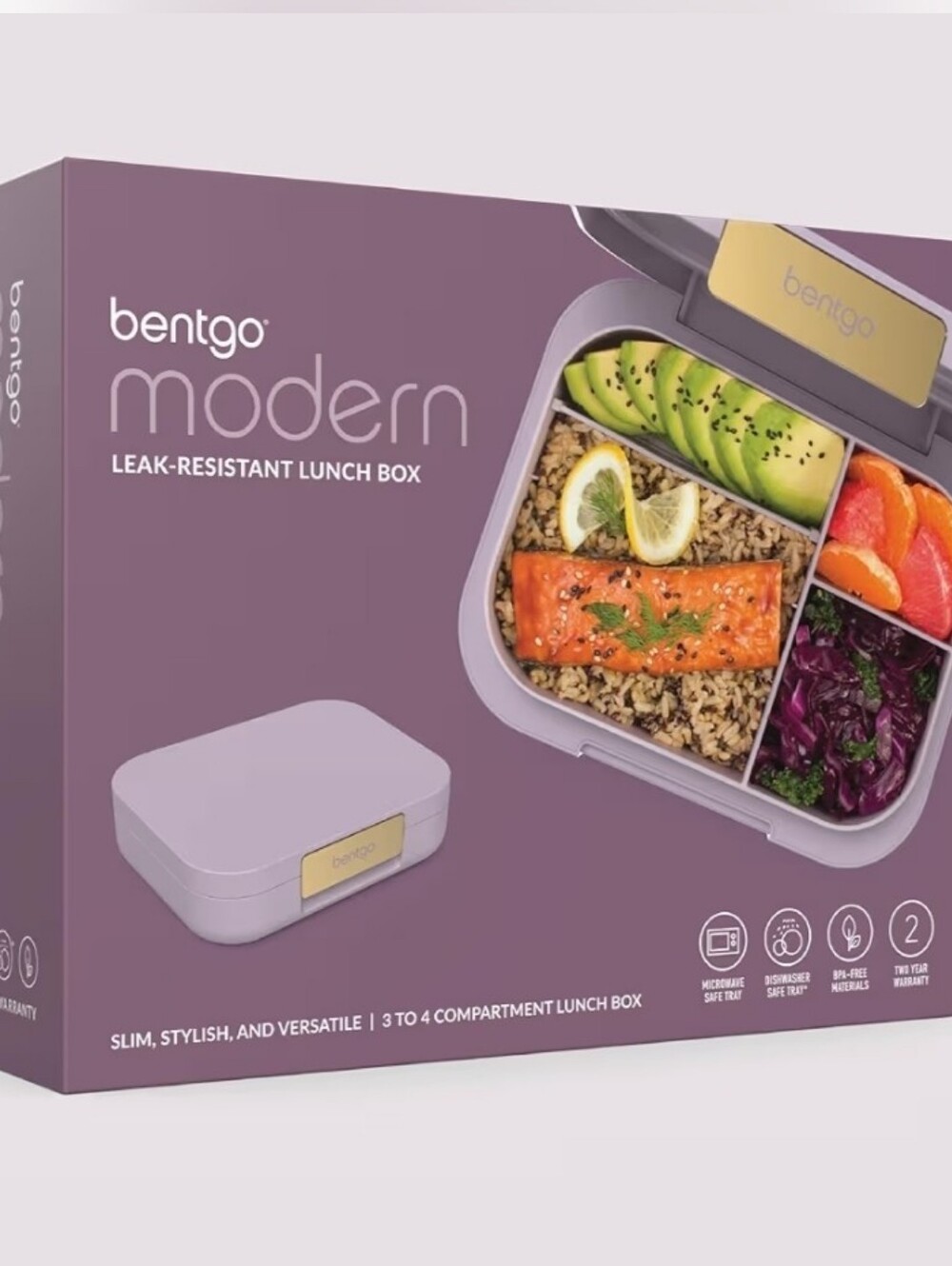 Bentgo Modern - Leak-Resistant Bento Lunch Box NIB